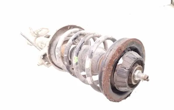 Front shock absorber with coil spring