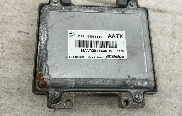 Opel Corsa D Engine control unit/module 55577834 12636386