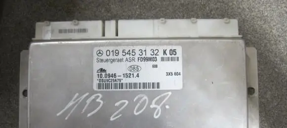 Mercedes-Benz CLK A208 C208 ABS control unit/module 0195453132
