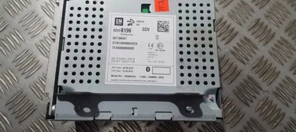 Opel Mokka Radio/CD/DVD/GPS head unit 42418196 55779431