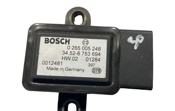 ESP acceleration yaw rate sensor