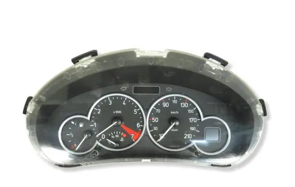 Peugeot 206 Speedometer (instrument cluster) 9656696480