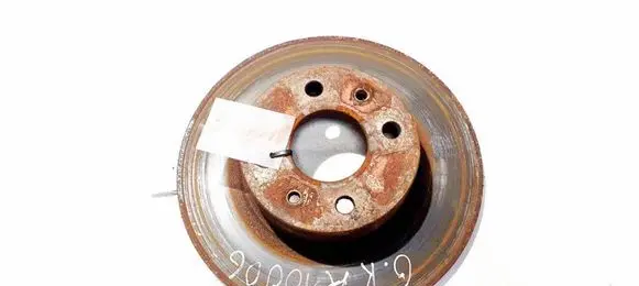 Fiat Bravo Rear brake disc neventiliuojamas