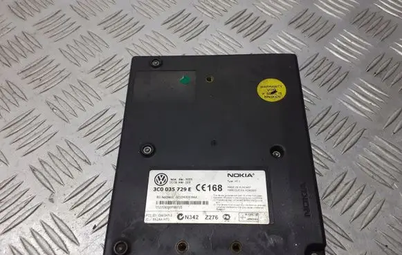 Volkswagen PASSAT B6 Bluetooth control unit module 3C0035729
