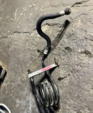 Fiat Ducato Turbo turbocharger oiling pipe/hose braknumeruczci