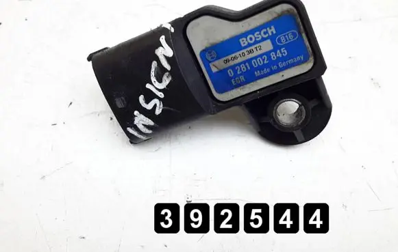 Opel Insignia A Exhaust gas pressure sensor 0281002845
