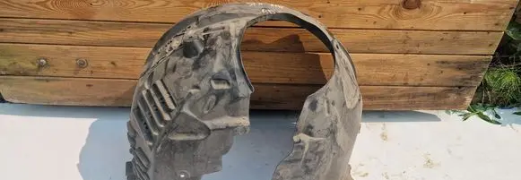 Mercedes-Benz SLC R172 Front wheel arch liner splash guards A1726902030