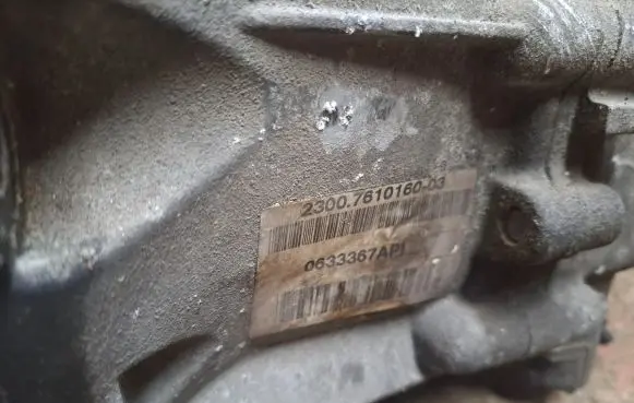 Mini One - Cooper R56 Manual 6 speed gearbox 7610160 23007610160