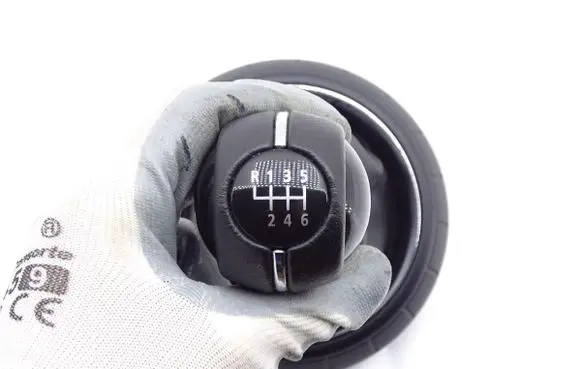 Mini One - Cooper F56 F55 Gear lever shifter trim leather/knob 9318362