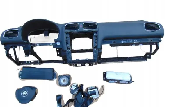 Volkswagen Golf VI Airbag set with panel 