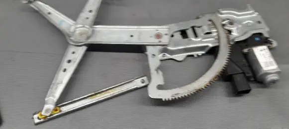 Opel Corsa C Front window lifting mechanism without motor 09113368