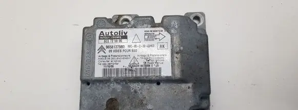 Citroen C4 I Airbag control unit/module 9658137980