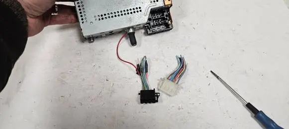 Peugeot 307 Sound system wiring loom 96489417 VDORD3 RD3