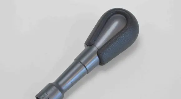 Opel Movano A Gear lever shifter trim leather/knob 9172