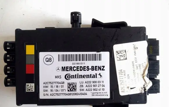 Mercedes-Benz S W222 Other control units/modules A2229000311 A2229012704