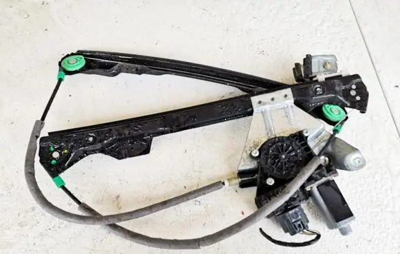 Jaguar X-Type Sliding door window regulator with motor
