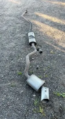 BMW 1 E82 E88 Muffler/silencer 7791927 7805011