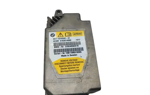 BMW 5 F10 F11 Airbag control unit/module 9240582 6577924058201 618307400D