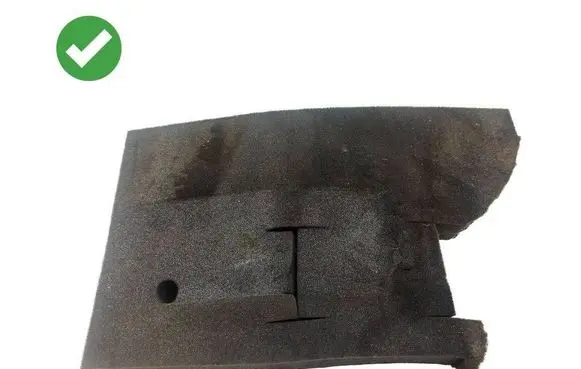 Volkswagen Eos Convertible roof pump sound insulation 1Q0871853C