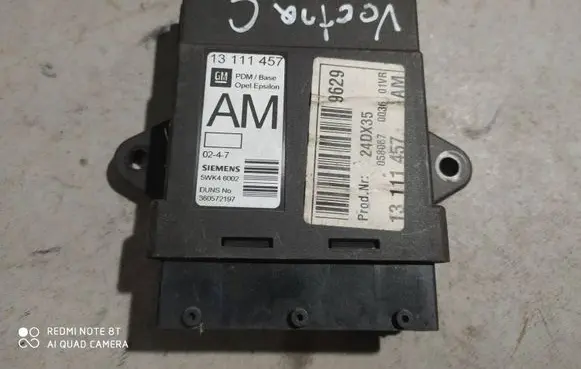 Opel Vectra C Door control unit/module 13111457 360572197 5WK46002