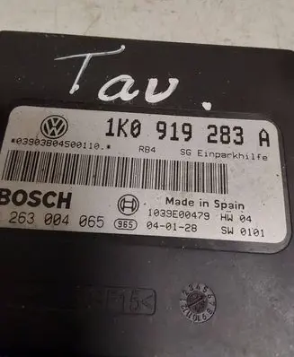 Volkswagen Touran I Parking PDC control unit/module 1K0919283A 1039E00479 0263004065