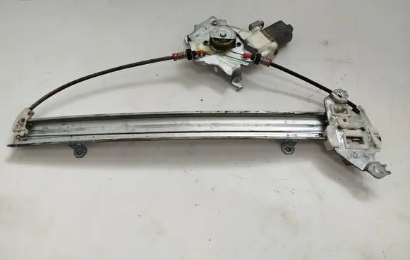 Nissan Micra Front door window regulator with motor 80721AX100 0130822202