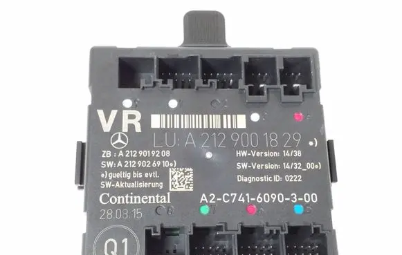 Mercedes-Benz E W212 Door control unit/module A2129001829