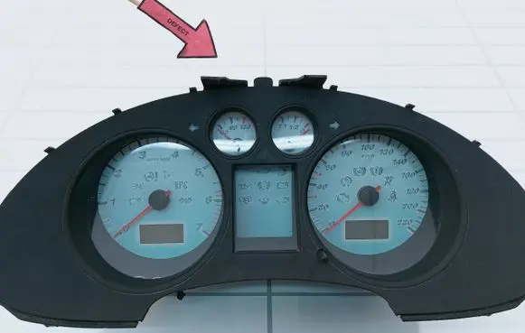Seat Ibiza III (6L) Speedometer (instrument cluster) 110080104009A 6L0920801
