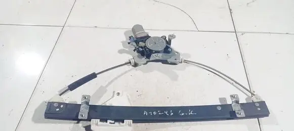 Sliding door window regulator with motor