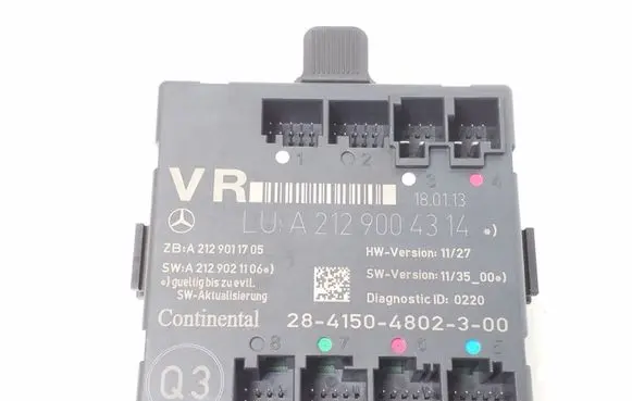 Mercedes-Benz E C207 W207 Door control unit/module A2129004314