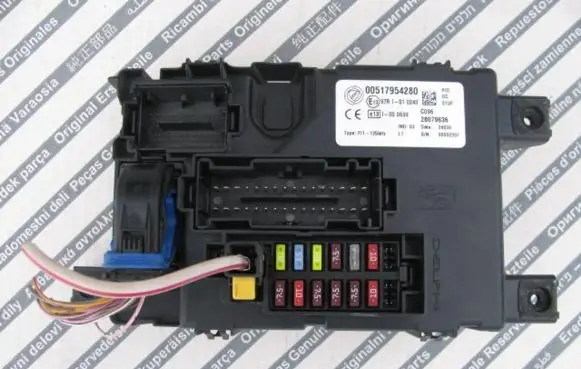 Fiat Grande Punto Central body control module 00517954280 517954280 28079636