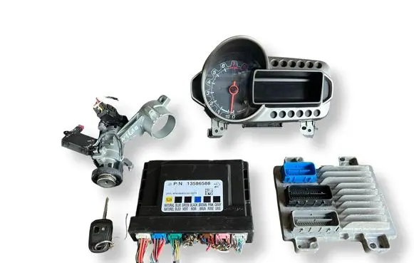 Chevrolet Aveo Engine ECU kit and lock set 12655499