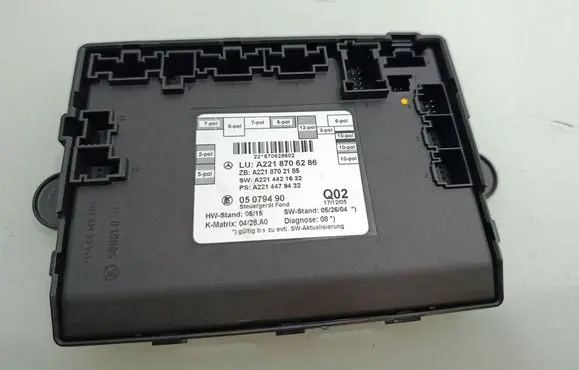 Mercedes-Benz S W221 Door control unit/module A2218706286