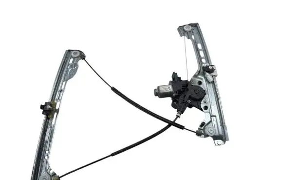 Front door window regulator with motor