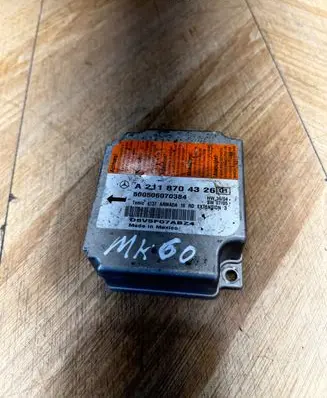 Mercedes-Benz E W211 Airbag control unit/module A2118704326 500506070384