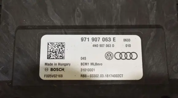 Porsche Panamera (971) Other control units/modules 971907063E555525