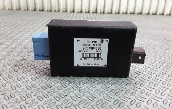 Peugeot 407 Alarm control unit/module 9657384680