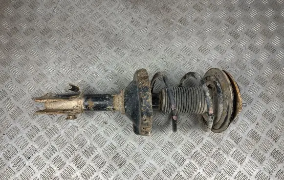 Front shock absorber with coil spring