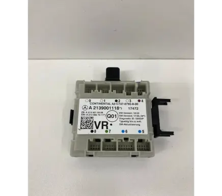 Mercedes-Benz E W213 Door control unit/module A2139001118 A2139010608