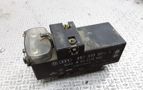 Coolant fan relay