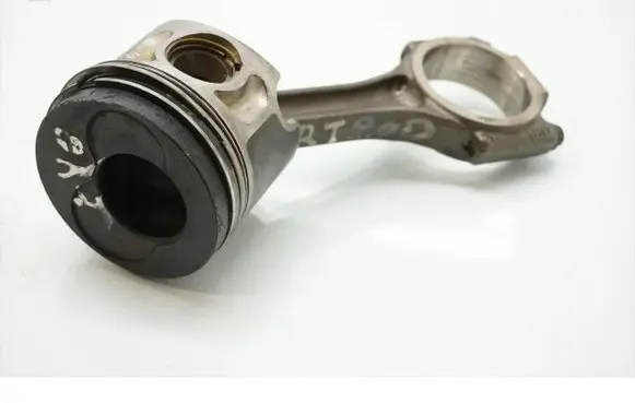 Piston with connecting rod