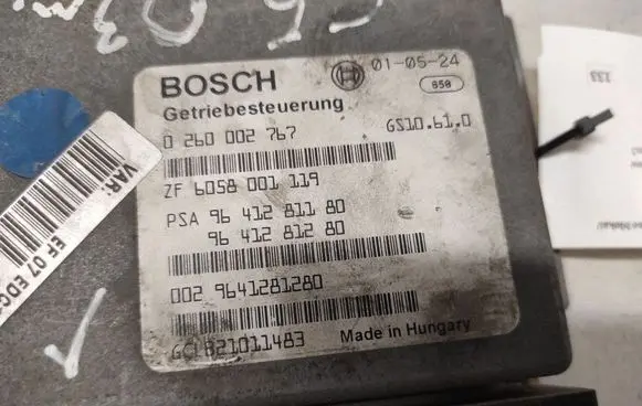 Citroen C5 Gearbox control unit/module 0260002767