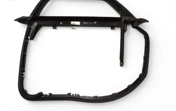 Audi A6 S6 C6 4F Rear door window/glass frame 4F0833345C 4F0867415C