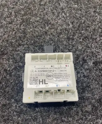 Mercedes-Benz S W222 Door control unit/module A2229001912