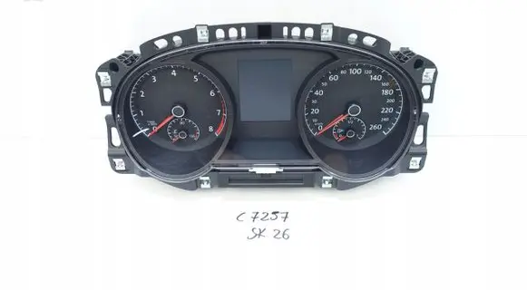 Volkswagen Golf VII Speedometer (instrument cluster) 5G1920740D