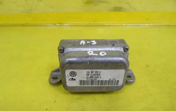 Audi A3 S3 8P ESP acceleration yaw rate sensor 1K0907655A