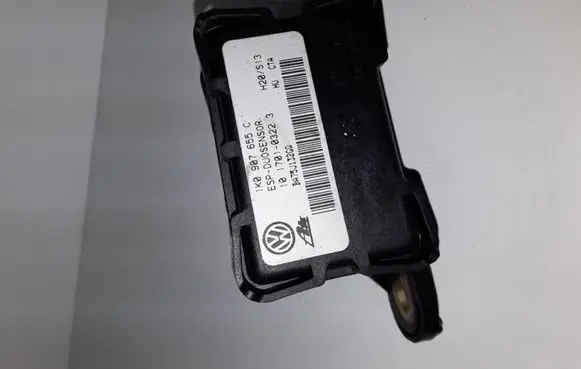 Volkswagen Touran I ESP acceleration yaw rate sensor 1K0907655C