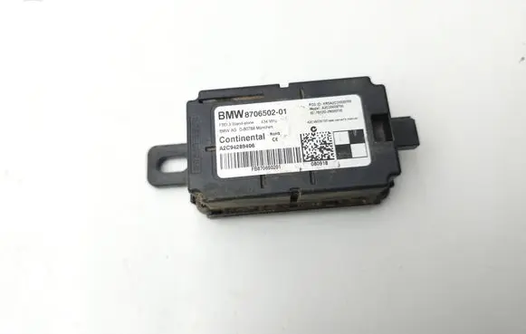 BMW 3 F30 F35 F31 Door central lock control unit/module 8706502 80788 A2C94289406