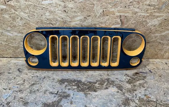 Jeep Wrangler Front bumper upper radiator grill 1BM91TRM S2505S067-M