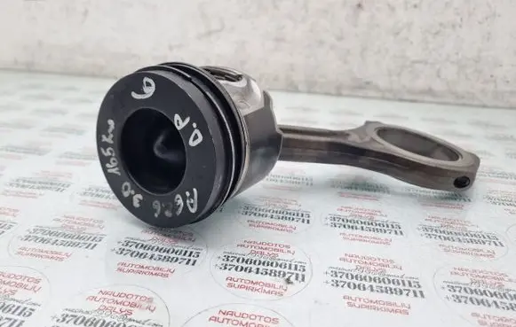 Piston with connecting rod